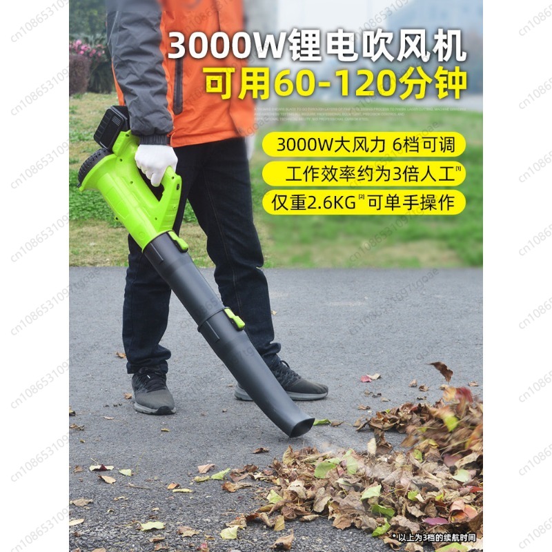 Leaf Blower Cordless - Soplador de hojas inalámbrico con batería