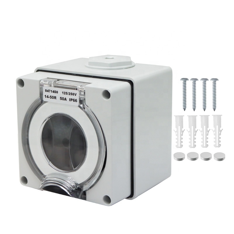 Outdoor Power Inlet Box - Caja de entrada de energía RV