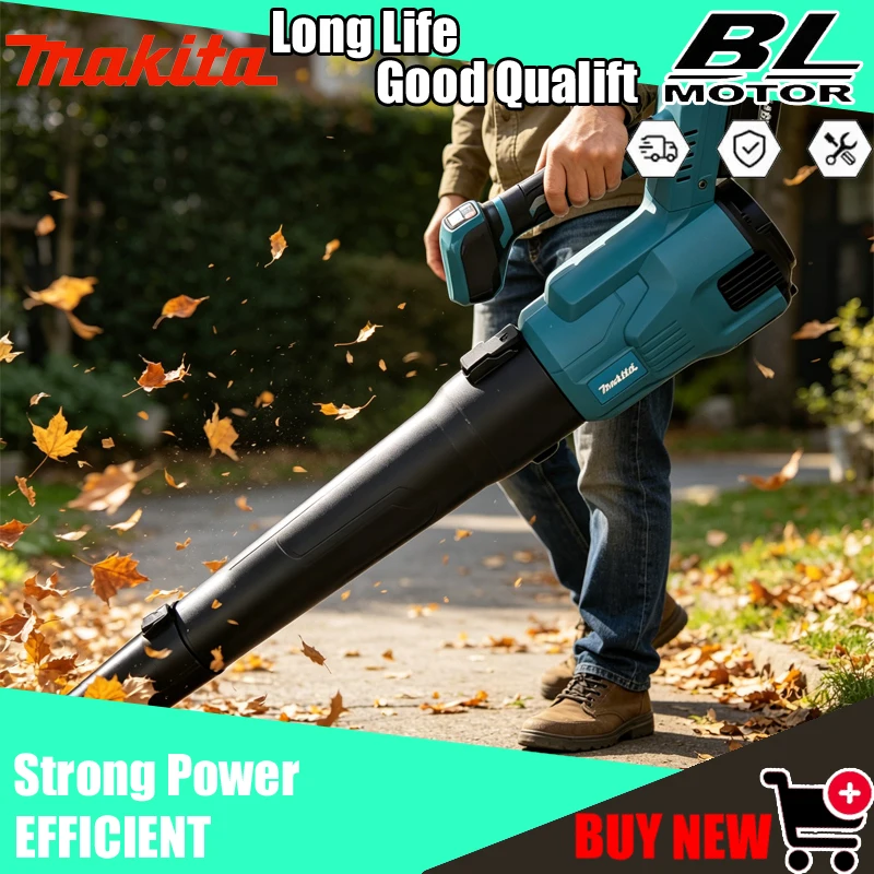 Leaf Blower Cordless - Herramienta Makita para Batería de 18V,