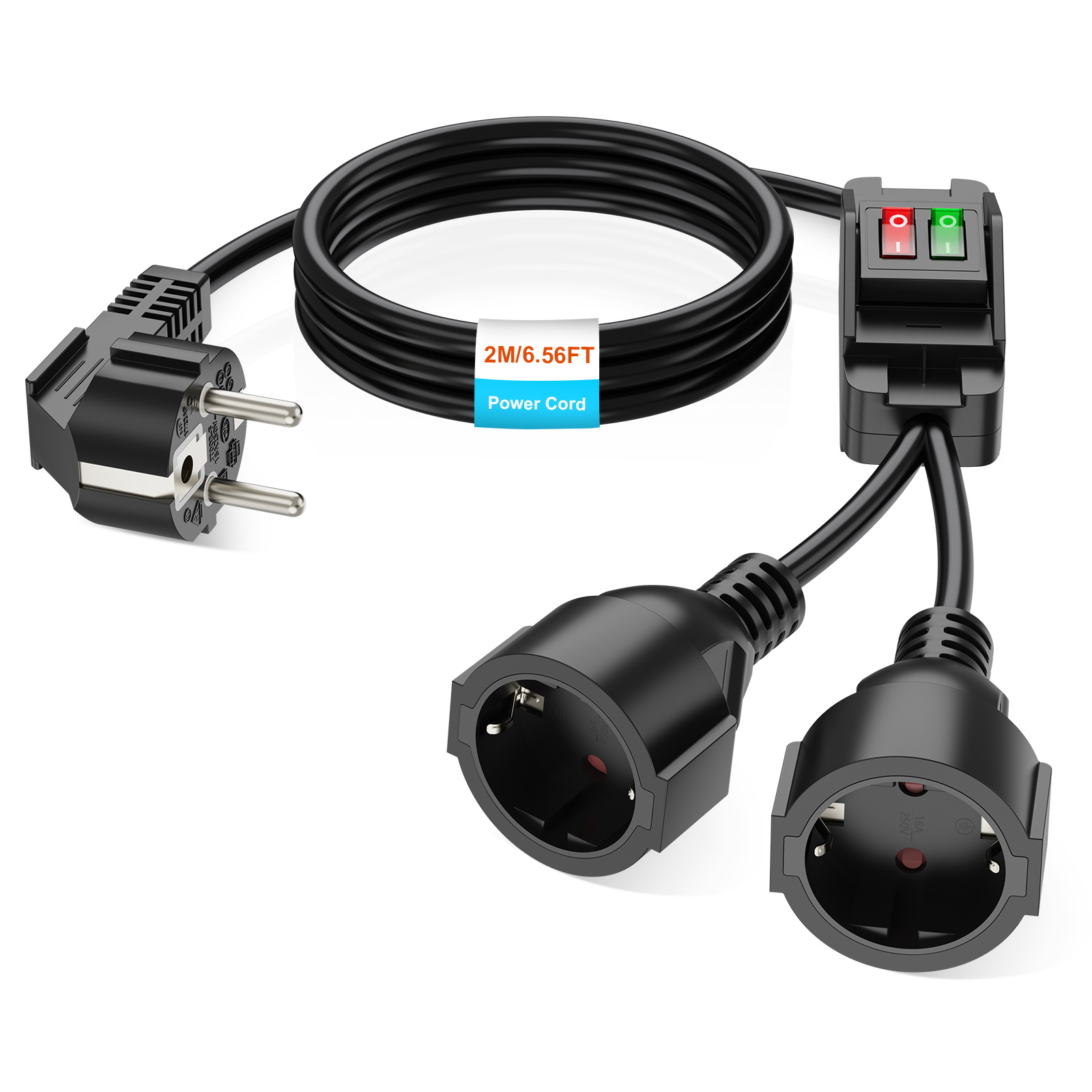 Outdoor Power Extension - Cable de Extensión con Enchufe Europeo