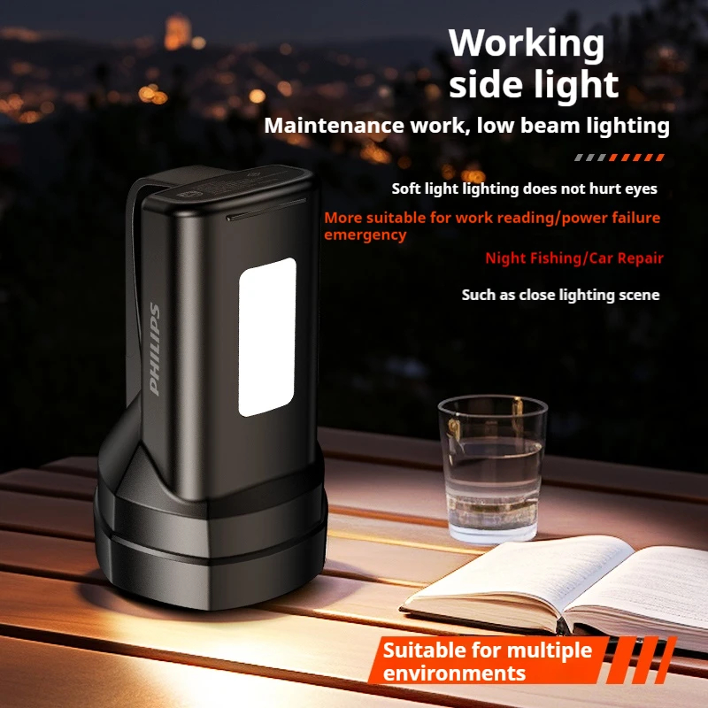 Outdoor Power Usb - 2025 Nueva linterna recargable USB Philips