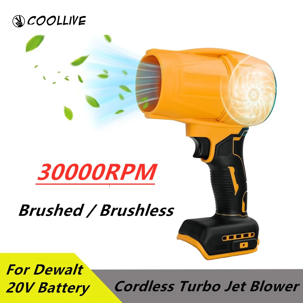 Leaf Blower Cordless - Soplador de aire inalámbrico, potente ventilador