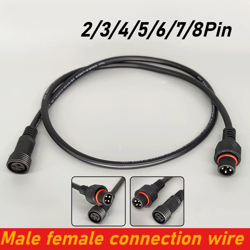 Outdoor Power Extension - IP67 impermeable 2 3 4 5