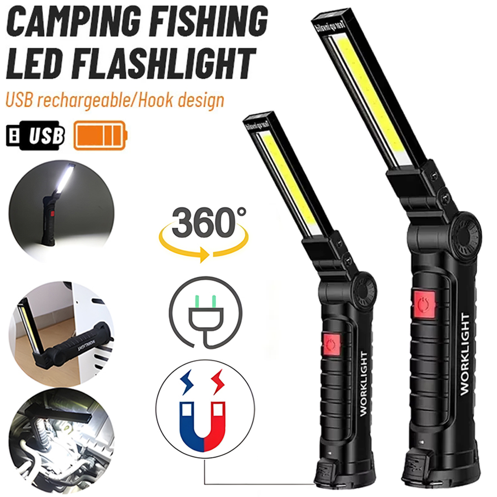 Outdoor Power Usb - Linterna LED COB Lámpara de inspección