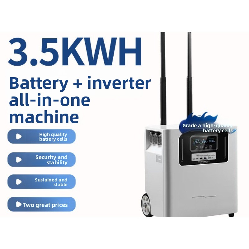 Outdoor Uninterruptible Power Supply - Fuente de Alimentación Portátil para Exteriores