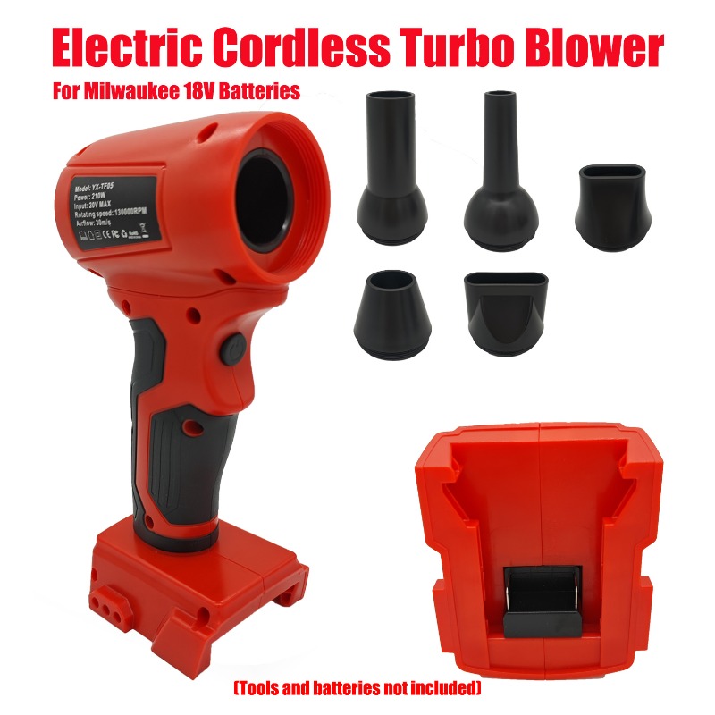 Leaf Blower Cordless - Soplador Turbo Eléctrico Inalámbrico para Baterías