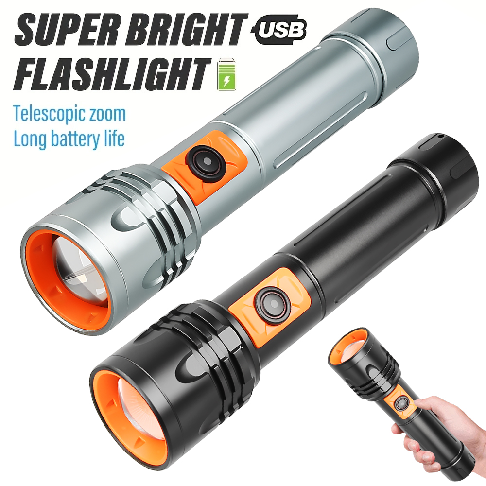 Linterna LED de alta potencia, - Outdoor Power Usb reseña y precio