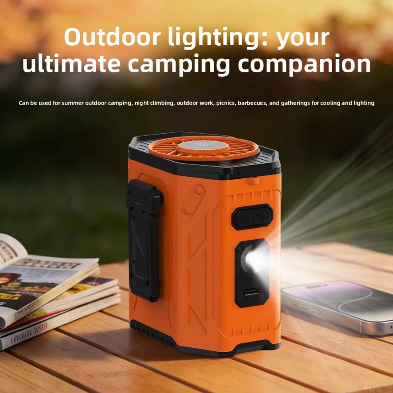Ventilador de cuello recargabl - Outdoor Power Works reseña y precio