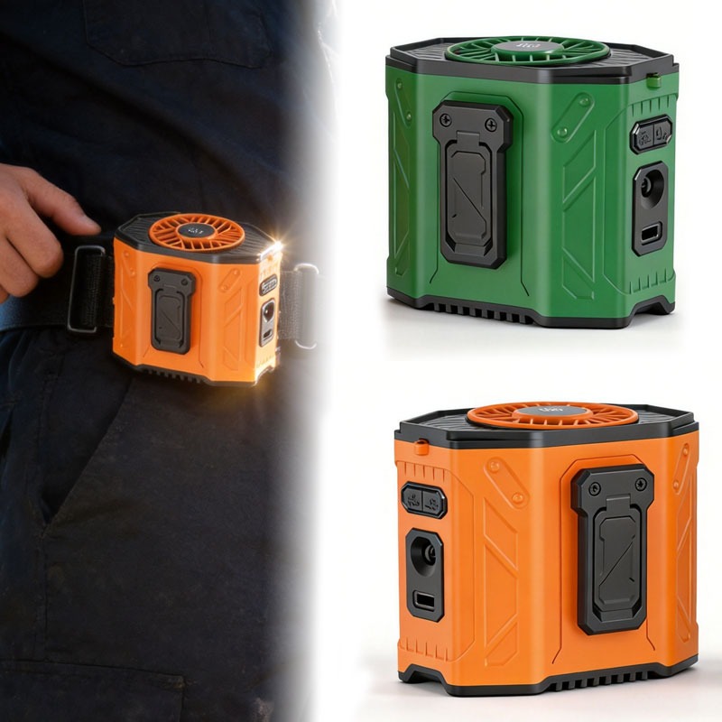 Ventilador de cuello recargabl - Outdoor Power Works reseña y precio