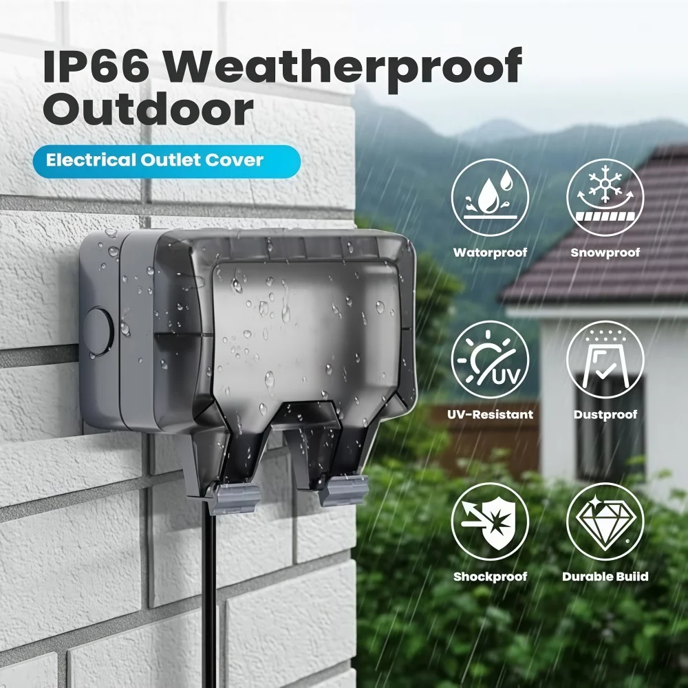 Enchufe para exteriores resist - Outdoor Power Point Cover reseña y precio