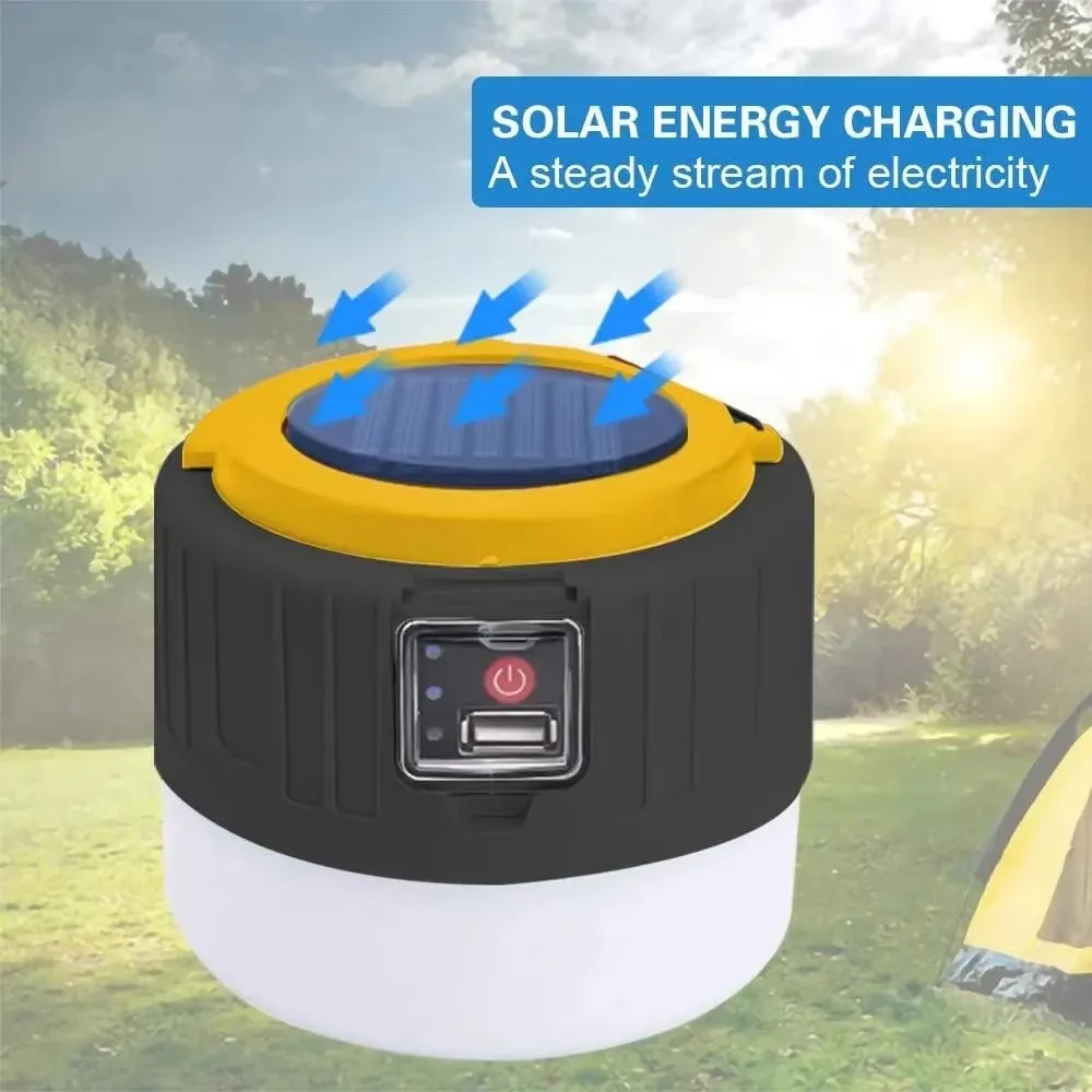 Linterna Solar para acampar, l - Outdoor Power Works reseña y precio