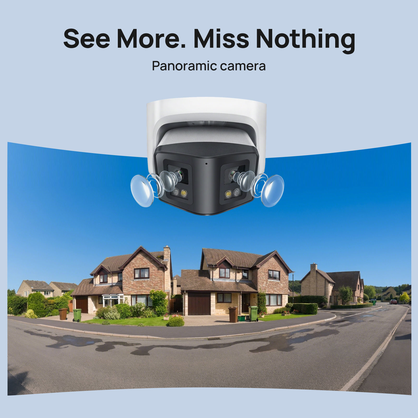 Vikylin-cámara IP panorámica i - Outdoor Power Point Cover reseña y precio