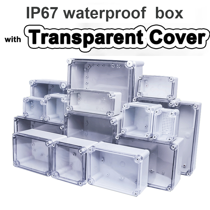Caja impermeable transparente  - Outdoor Power Supply Box reseña y precio