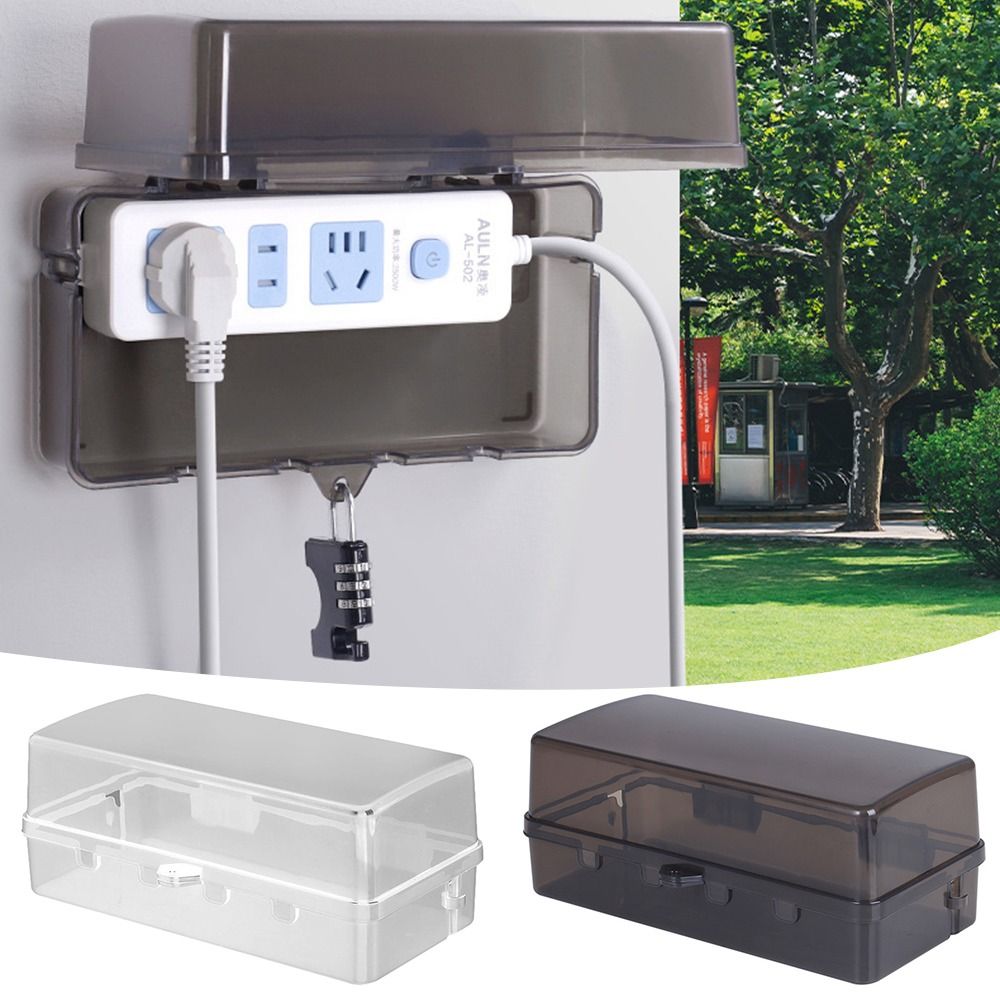 Caja de Plástico Resistente pa - Outdoor Power Point Cover reseña y precio