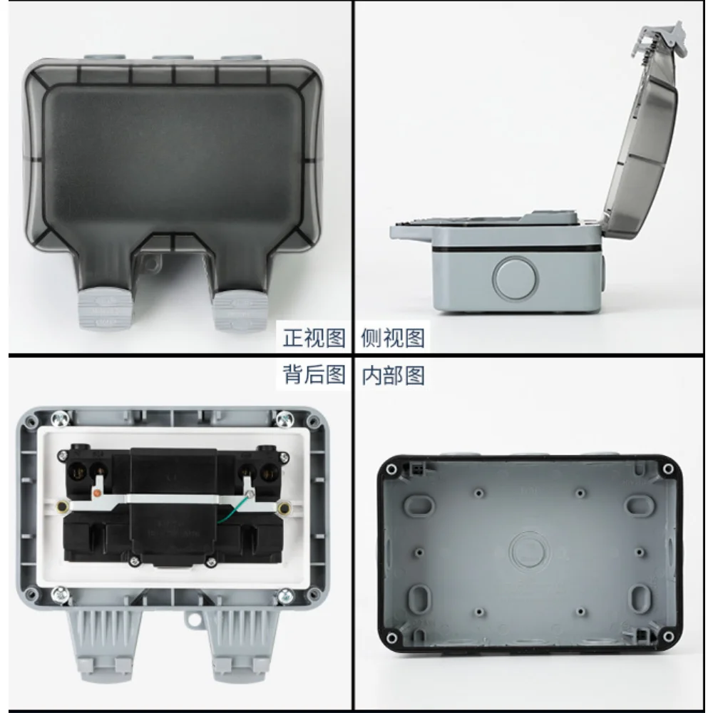 Enchufes impermeables de pared - Outdoor Power Rack reseña y precio