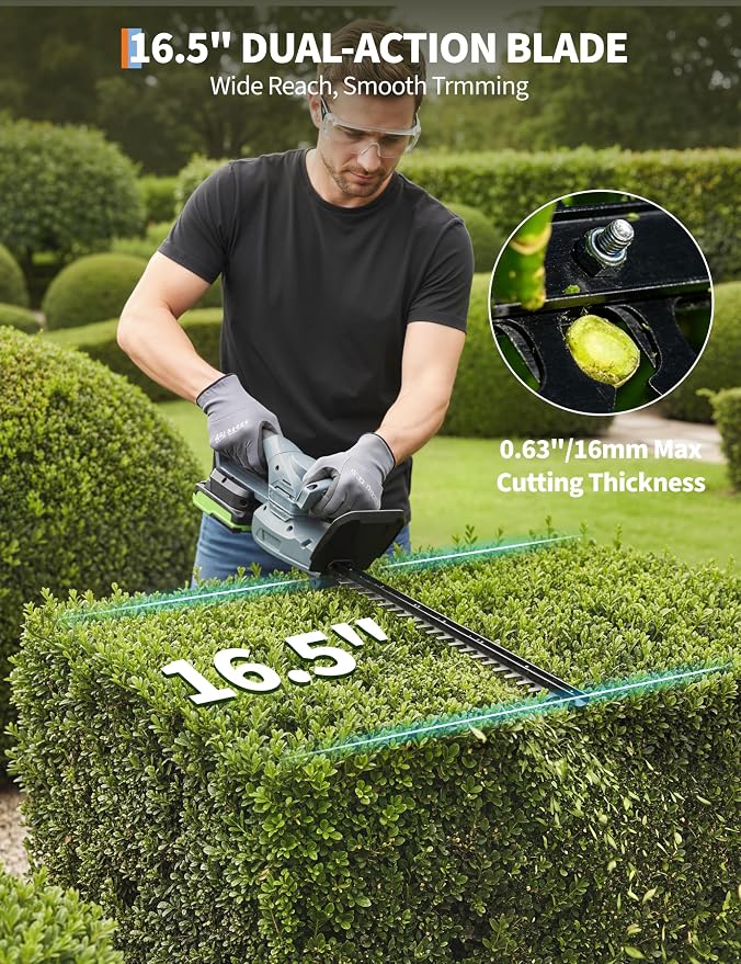 Cortasetos Inalámbrico de 18-2 - Hedge Trimmer Cordless reseña y precio