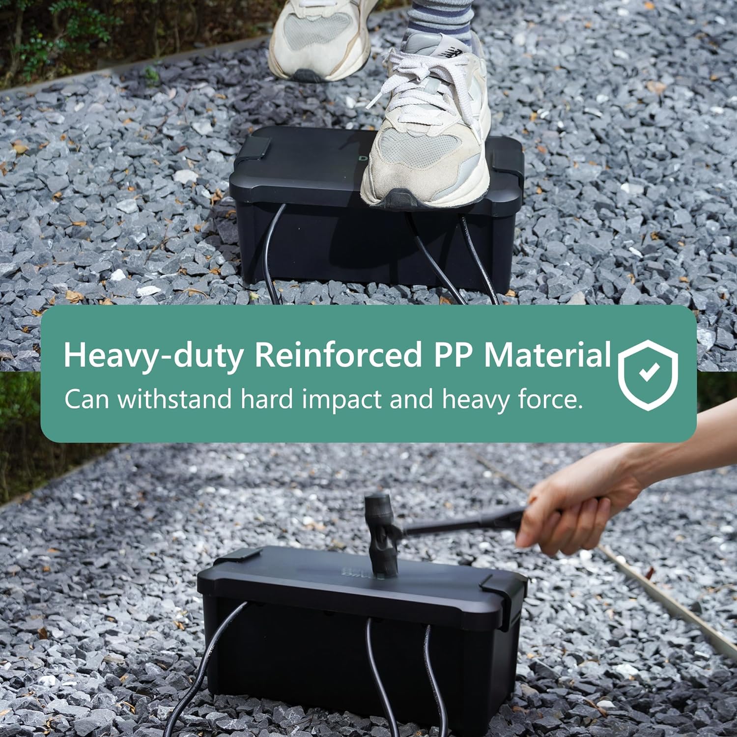 Diivoo-caja eléctrica impermea - Outdoor Power Supply Box reseña y precio