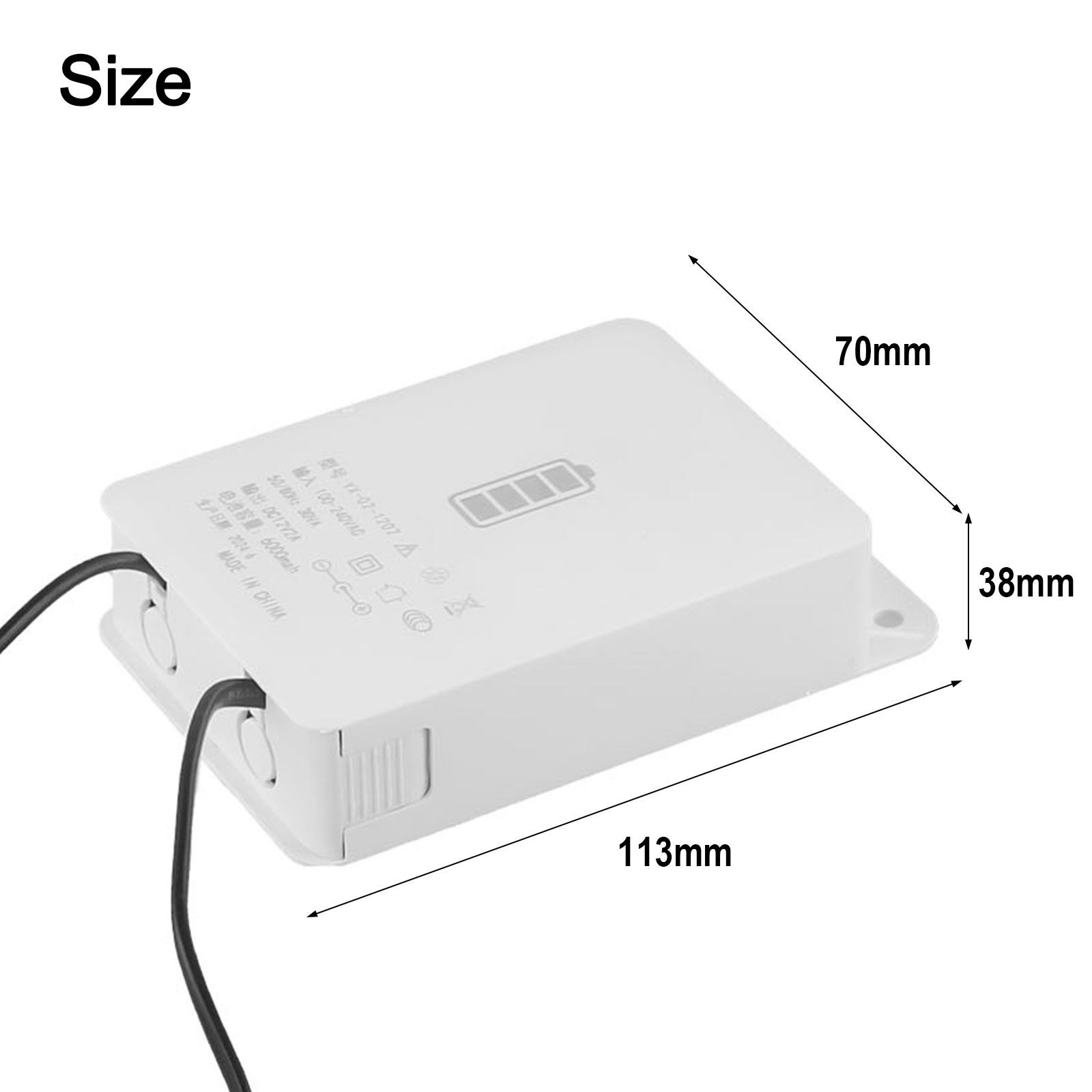 Adaptador de corriente de 12V  - Outdoor Uninterruptible Power Supply reseña y precio