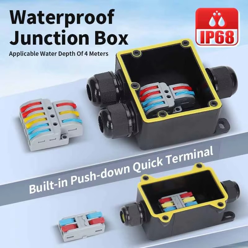 Caja de Conexiones Impermeable - Outdoor Power Supply Box reseña y precio