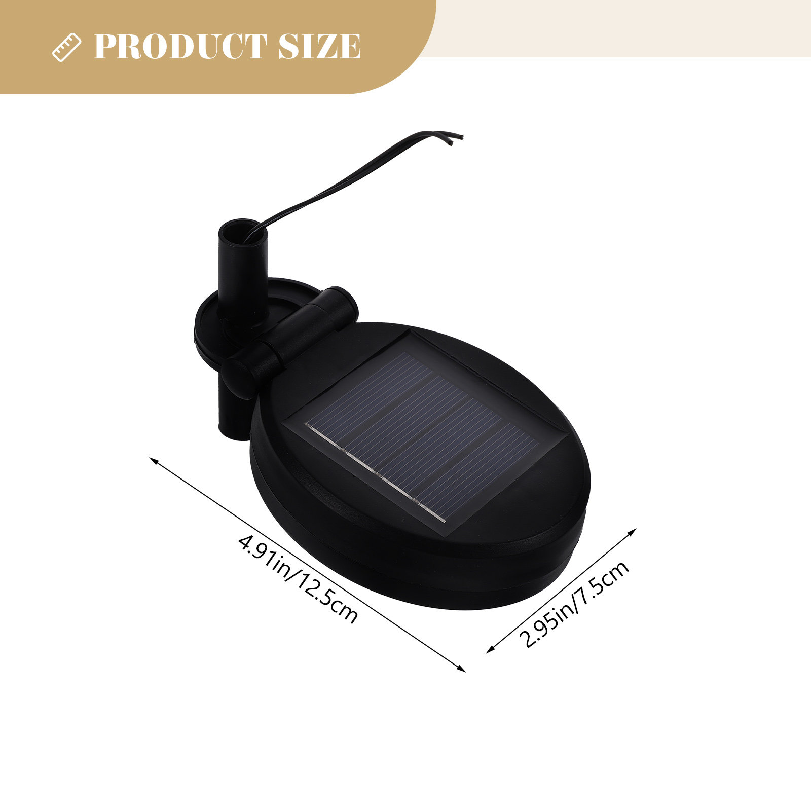 2 Piezas de Mini Paneles Solar - Outdoor Power Board reseña y precio