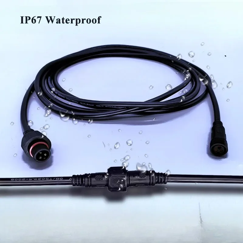 IP67 impermeable 2 3 4 5 6 7 8 - Outdoor Power Extension reseña y precio