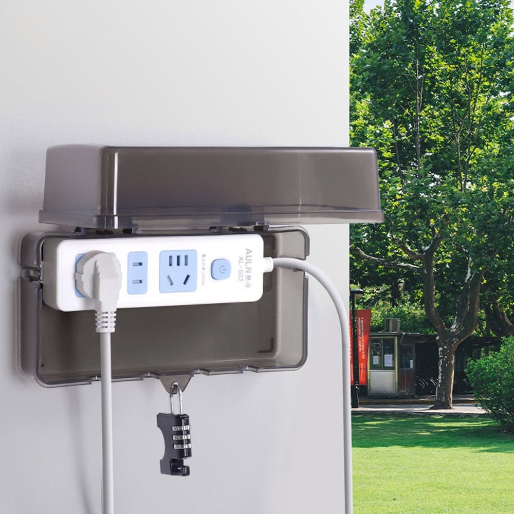 Caja de Plástico Portátil para - Outdoor Power Point Cover reseña y precio