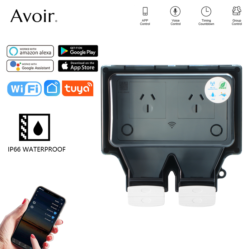 Avoir-enchufe eléctrico imperm - Outdoor Power Inlet Box reseña y precio
