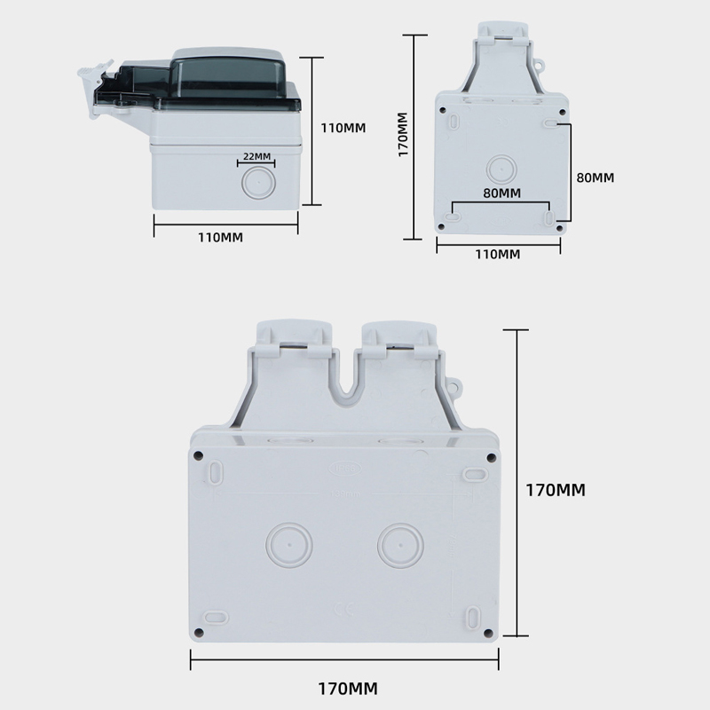Avoir-enchufe eléctrico imperm - Outdoor Power Inlet Box reseña y precio