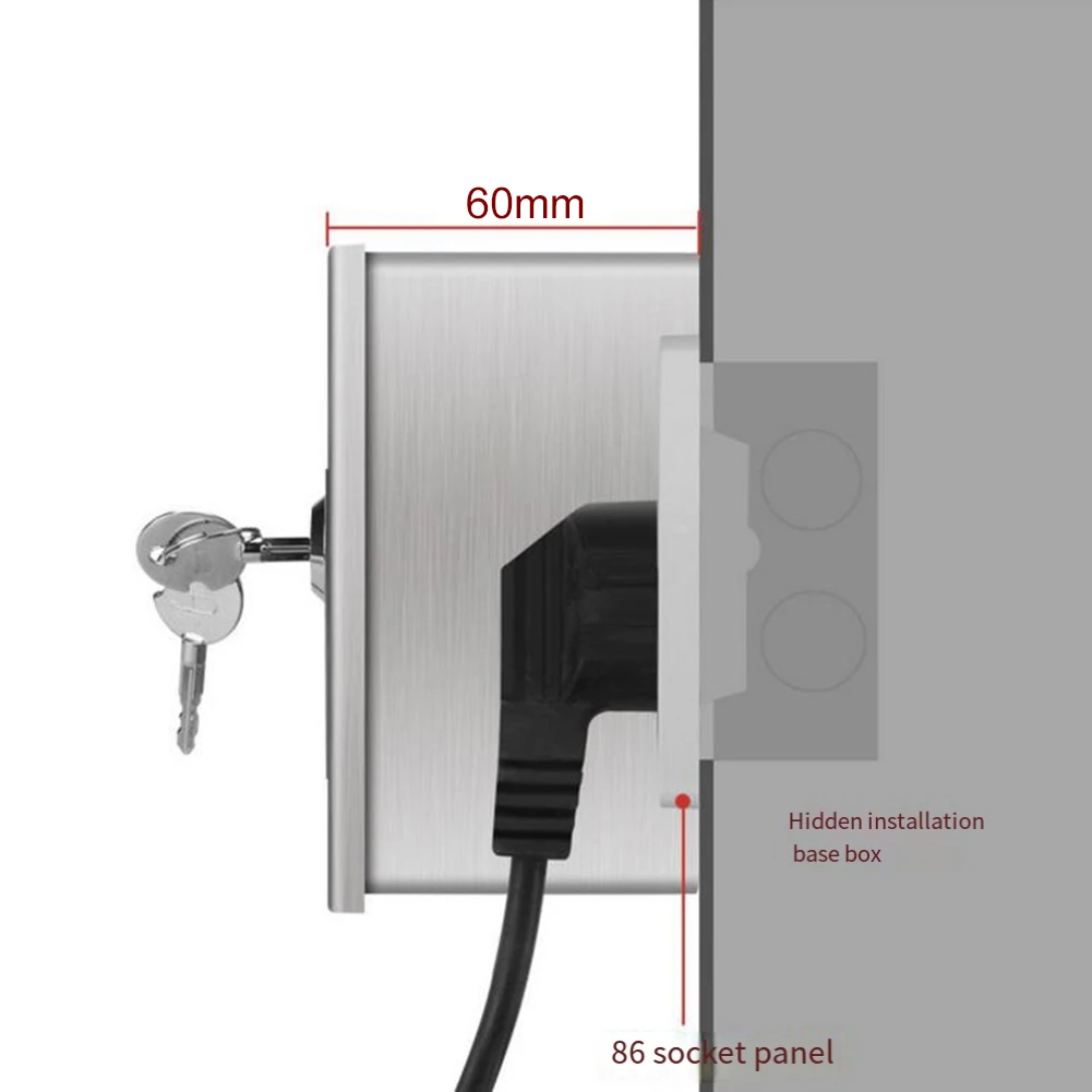 Cerradura eléctrica impermeabl - Outdoor Power Point Cover reseña y precio