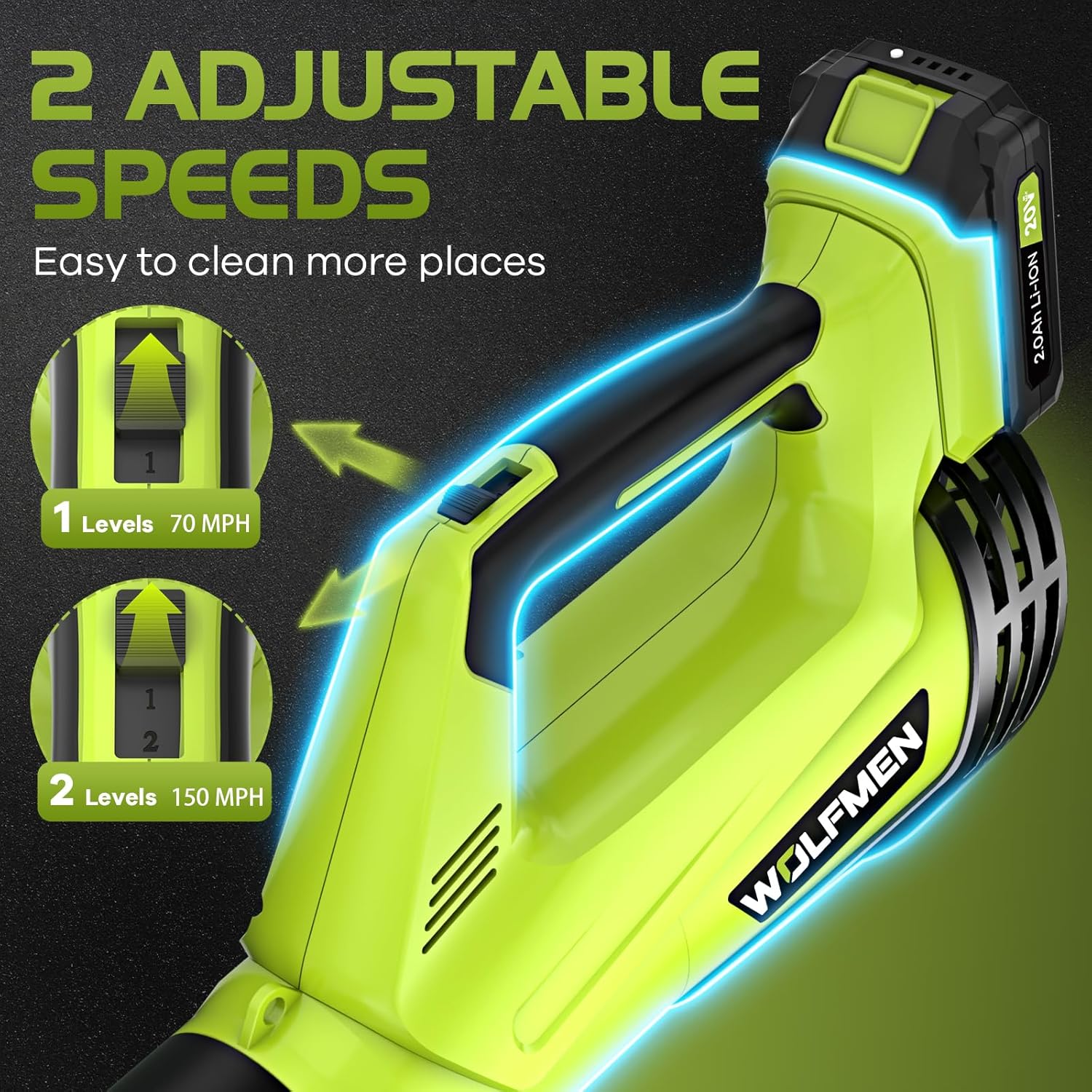 Soplador de Hojas Inalámbrico  - Leaf Blower Cordless reseña y precio