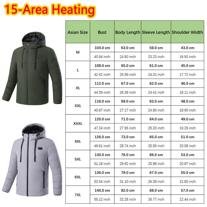 Huelora Chaqueta calefactable  - Outdoor Power Works reseña y precio