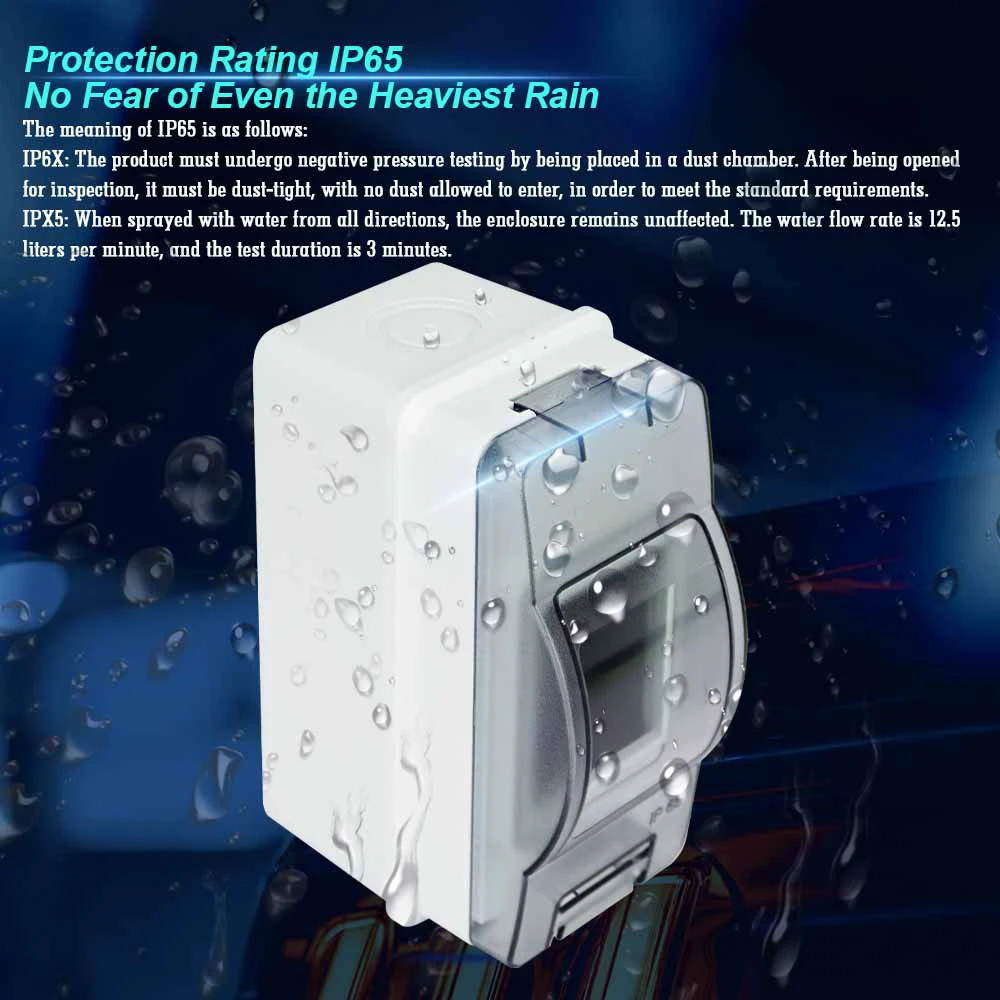 HT-2 IP65 caja de distribución - Outdoor Power Supply Box reseña y precio