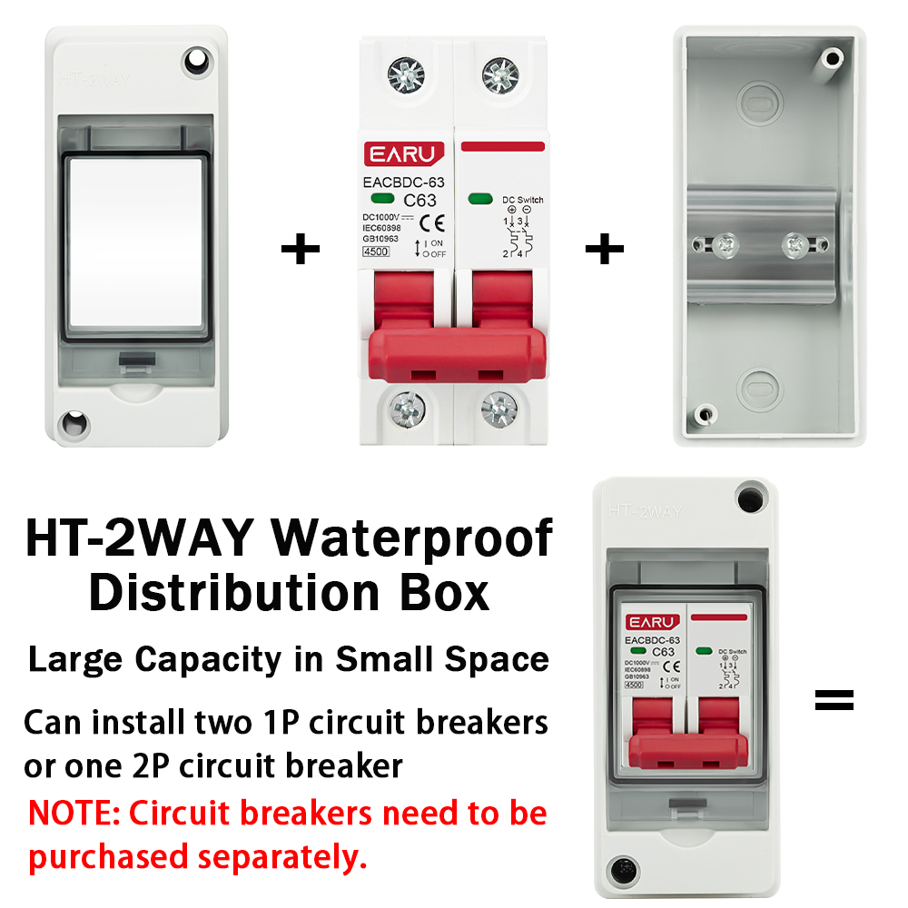 HT-2 IP65 caja de distribución - Outdoor Power Supply Box reseña y precio